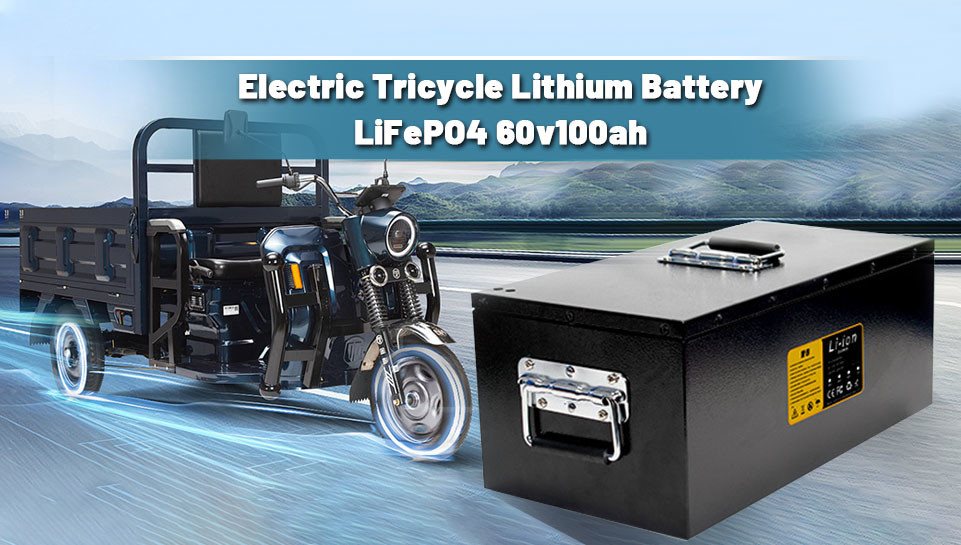 최신 회사 사례 전기 삼륜자동차 리?? 배터리 LiFePO4 60v100ah 솔루션