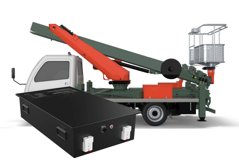 최신 회사 사례 72V280AH Lithium Battery System Solution for Industrial Aerial Work Platform