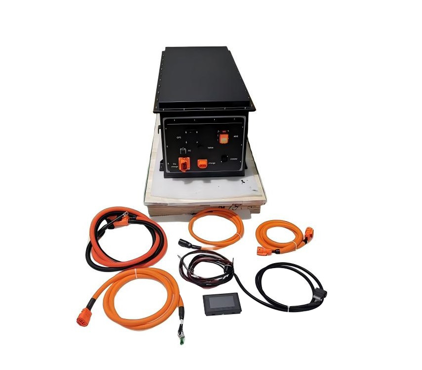 최신 회사 사례 Power Grid Pioneer – 332.8V 132Ah Li-ion Battery System for Grid Construction Tracked Vehicles