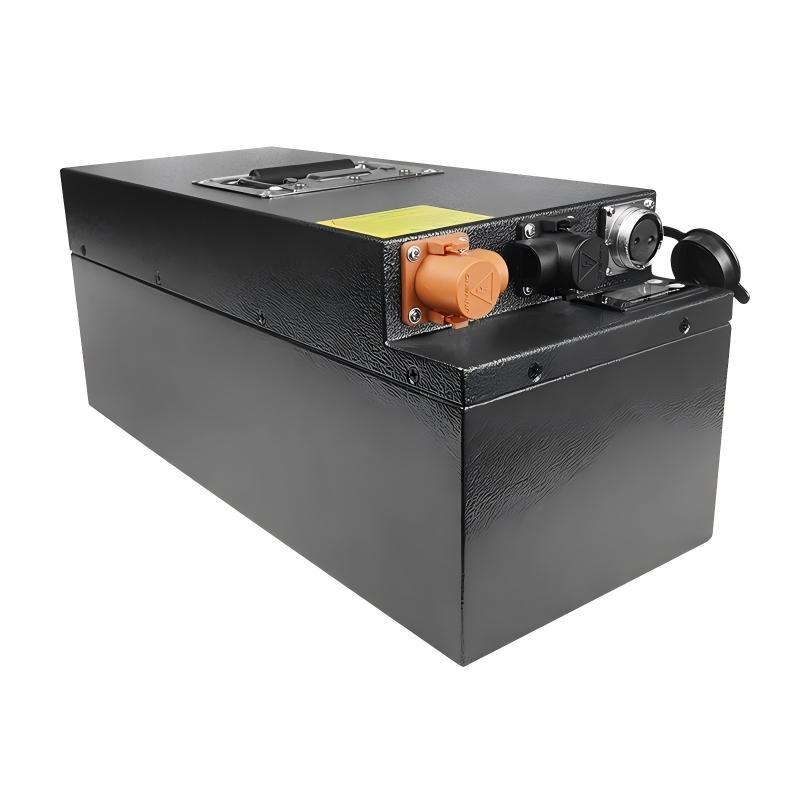 최신 회사 사례 24V200AH 고용량 전기 청소차, 물류 단지의 효율적인 청소 혁신 지원