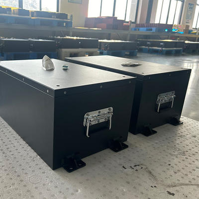 25.6V 51.2V 83.2V AGV Robot Lithium Battery 100A 150A 200Ah 48V Lifepo4 Battery Pack with Charger AGV Lithium Ion Battery