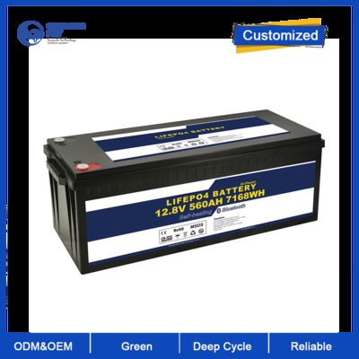 Bely Energy Customized 12V 560AH Car Battery for EV Electric Power System Communication Station