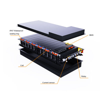 Rechargeable Truck Starting Parking Battery Lithium Ion Battery Pack With Bms