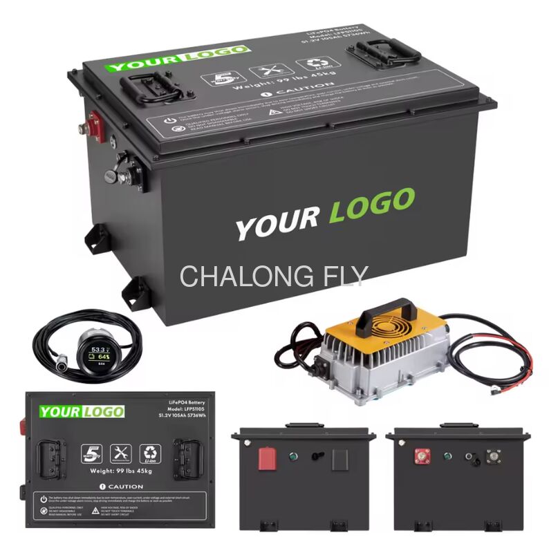 80Ah 40Ah 60Ah 100Ah 120Ah Optional Nominal Capacity Electric Vehicle Battery Pack Equipped with RS485 Communication