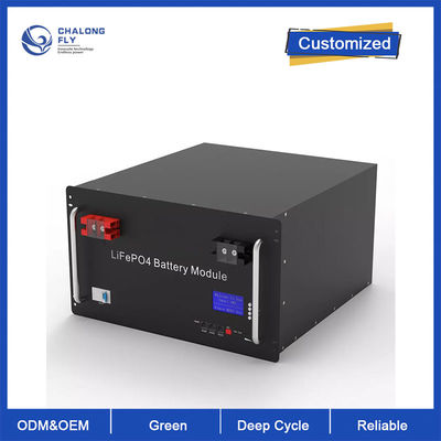 LiFePo4 리튬 배터리 보조 전력 OEM ODM 48V 100AH 리튬 배터리 집에 태양 저장 리듐 인산철 배터리