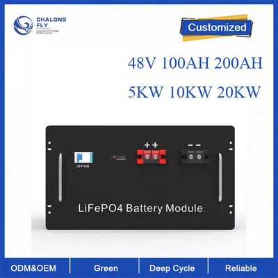 EV/RV/Boats/Golf 카트를 위한 LiFePo4 리튬 배터리 48V 5KW 10KW OEM ODM 에너지 저장 리듐 인산철 배터리