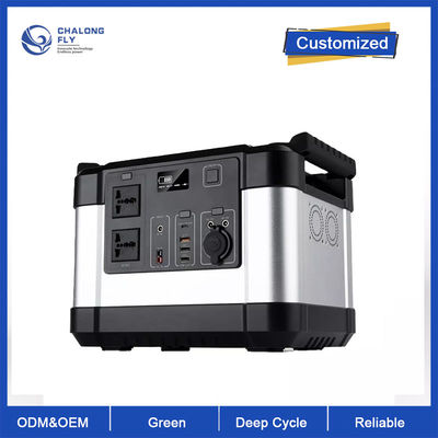야외인 Lifepo4 리튬 배터리 OEM ODM 500W 가지고 다닐 수 있는 동력화차 1000W 태양계 에너지 2000WElectricity 발전기