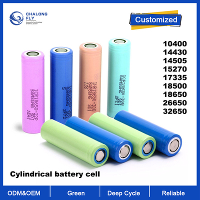 OEM ODM LiFePO4 리?? 배터리 NMC/NCM 맞춤형 18650 실린더 셀 1000~3500mah 3.2V 3.7V 리?? 배터리 팩