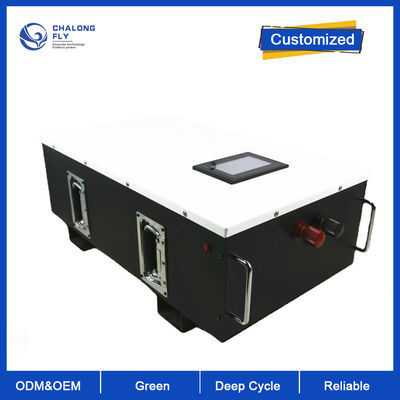 중단 5KW 가정 태양 에너지 저장 리튬 배터리 없는 LiFePo4 리튬 배터리 OEM ODM 48V 100AH 200AH