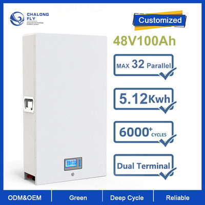라이프포4 리?? 배터리 OEM ODM 48V 100AH 200AH 300AH 파워 월 오프 그리드 가정용 태양 에너지 전력 저장 배터리