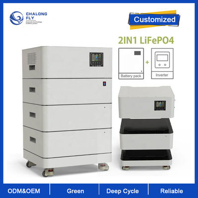 1개 플러그와 행위 랙 에너지 저장 컨테이너 OEM ODM 10KW 15KW 20KW 48V LiFePO4 배터리에서 LiFePo4 리튬 배터리 모두