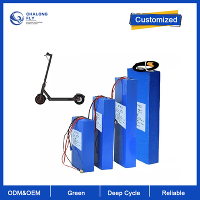 E-자전거 스쿠터를 위한 맞춘 건전지 팩 Lifepo4 리튬 배터리 36V 48V 72V OEM ODM 18650 재충전 가능한 배터리 팩