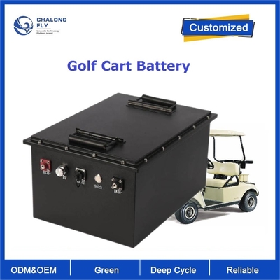 48v 골프 카트 리튬 이온 전지 50ah 100ah 105ah 150ah Lifepo4