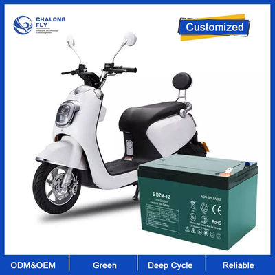 12V 24V 48V 100AH 40AH 200AH 300AH 딥 사이클 OEM ODM 저장 젤 납산 배터리 전자 자전거 / 오토바이 / 휠체어