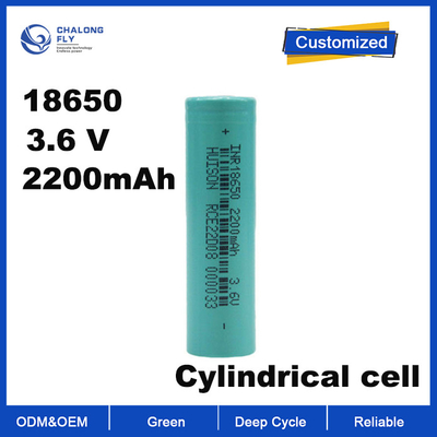 OEM ODM LiFePO4 리?? 배터리 NCM NMC 3.6v2200mah 고품질 충전 18650 셀 리?? 배터리 팩