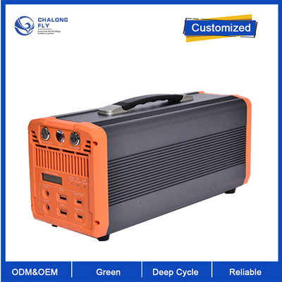 OEM ODM LiFePO4 리?? 배터리 700W-UPS 야외 캠핑 전력 뱅크 빠른 충전 전력 발전소 리?? 배터리 팩