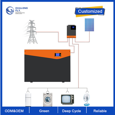 OEM ODM lifepo4 리튬 배터리 태양 리튬 이온 배터리 팩 48V 100Ah 200Ah 전기적 오토바이 배터리