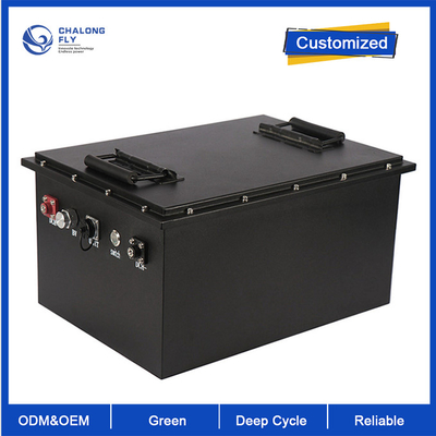OEM ODM LiFePO4 리?? 배터리 금속 셸 산업 리?? 배터리 14S 60V 50AH EV 사용자 정의 리?? 배터리 팩