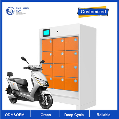 맞춤화된 소방서 알람 기능과 OEM ODM LiFePO4 220V 3200W IP54 배터리 스와핑 역