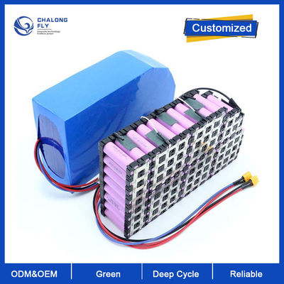 E-스쿠터 / 휠체어를 위한 LiFePo4 리튬 배터리 재충전이 가능한 OEM ODM 24V 36V 60V 12AH 24AH 이온 건전지 팩