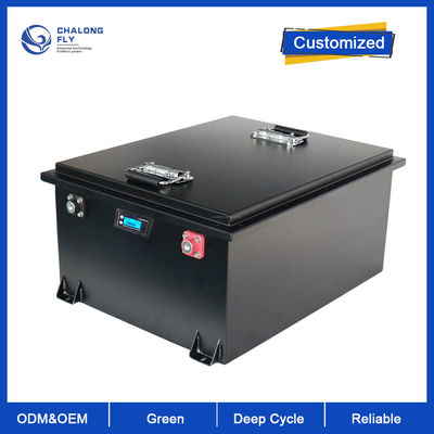 LiFePo4 리튬 배터리는 48V 72V 100AH 200AH 400AH 골프 카트 배터리 재충전이 가능한 전기 지게차 배터리를 특화했습니다
