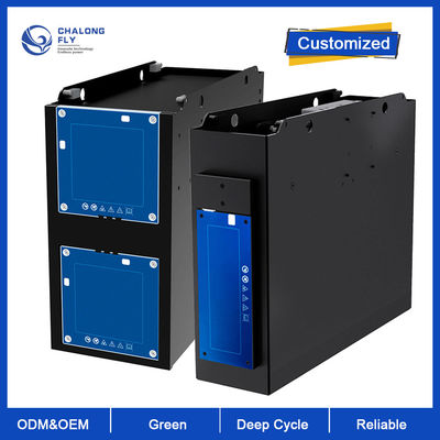 LiFePO4 리튬 배터리 OEM ODM 리튬 이온 충전식 AGV 배터리 팩 24V 36V 48V 80AH 150AH 200AH 전기 자동차