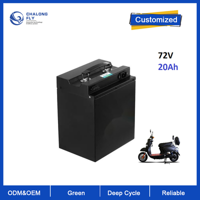 주문을 받아서 만들어진 BMS 깊은 주기 72V 20Ah 25Ah 30A Ebike 전기 스쿠터 오토바이 Lifepo4 인산염 리튬 전지 OEM ODM