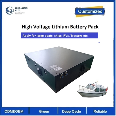 LiFePO4 전기 보트 배 트랙터 리?? 배터리 팩 프리즘 리?? 이온 LFP IP67 320V 80AH 100AH 200AH