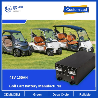 CLF OEM ODM 48V 36V 150AH LiFePO4 리?? 배터리 팩 CAN RS485 AGV RGV 골프 카트 로봇 오토바이 스쿠터 자동차