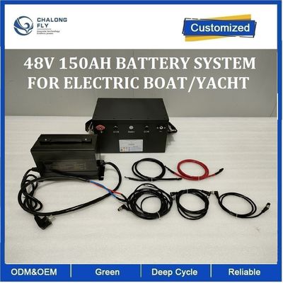 CLF OEM ODM 전기 보트 해상 EV 배터리 팩 48V 50ah Lifepo4 배터리 전기 보트 / 요트