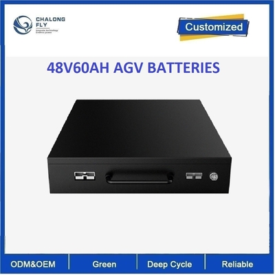 CLF 전기 포크리프트 AGV 운반기 LiFepo4 EV 리?? 배터리 팩 OEM ODM 24V 48V 60Ah RS485 통신
