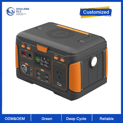 500W Portable Power Station with Solar Charging - Emergency Backup & Outdoor Camping
