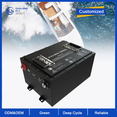 IP67 Waterproof 96V 300Ah 29.18KWh Marine Lithium Battery LiFePO4 Battery Pack for Electric Boats and Yachts