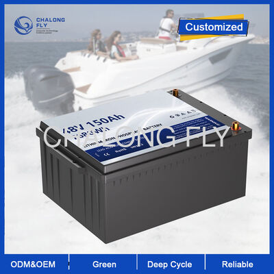 48V 150Ah LiFePO4 배터리 팩 내장 관리 시스템 전기 해상 보트 요트 트롤 모터 카야크 액세서리