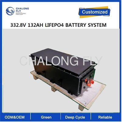 CLF OEM 332.8V 132Ah LiFePO4 배터리 시스템 고전압 리?? 배터리 팩 건설 릴링 차량의 긴 수명