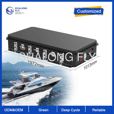 IP67 Waterproof 96V 300Ah Marine Lithium Battery with Built-in BMS for Reliable Marine Power Solution