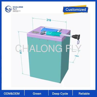 72V 32Ah LiFePO4 배터리 IP67 방수 보호 및 전기 2륜 자동차 2000 주기 수명