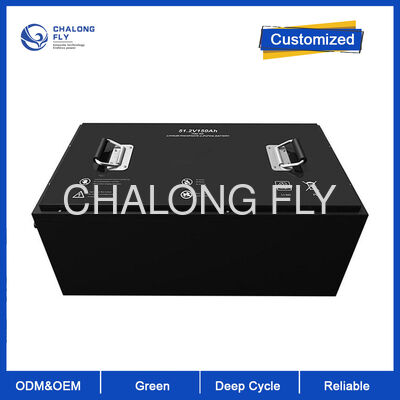 72V 60Ah LiFePO4 골프 카트 배터리 5000주기 30% 가볍고 높은 성능을 위한 스마트 BMS
