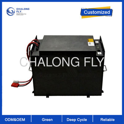 80V 560Ah LiFePO4 포크리프트 리?? 배터리 1C 급 충전 1.5h 풀 기회 충전 다중 교대 산업