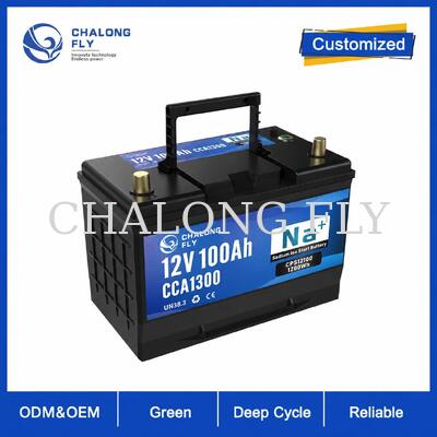 12V 24V 48V 나트륨 이온 심 사이클 배터리 RV 해양 및 태양 에너지 저장용 50Ah ∼ 400Ah