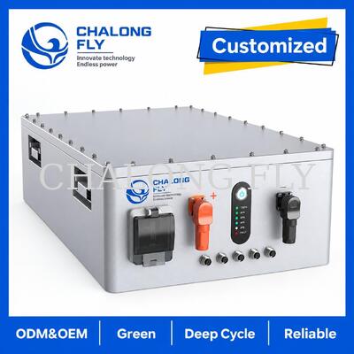 102.4V 125Ah LiFePO4 전기 보트 배터리 12.8kWh (CAN RS485 통신 기능 포함, 고전압 해양 추진용)