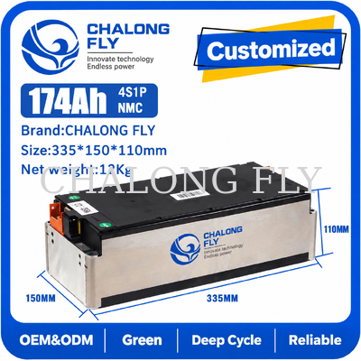 OEM NCM 리튬 배터리 모듈 팩 통합용 14.8V 4S1P 195Ah NCM EV 배터리 모듈